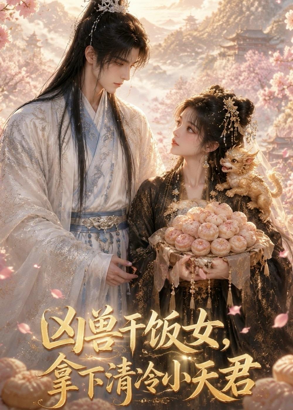 凶兽干饭女，拿下清冷小天君
