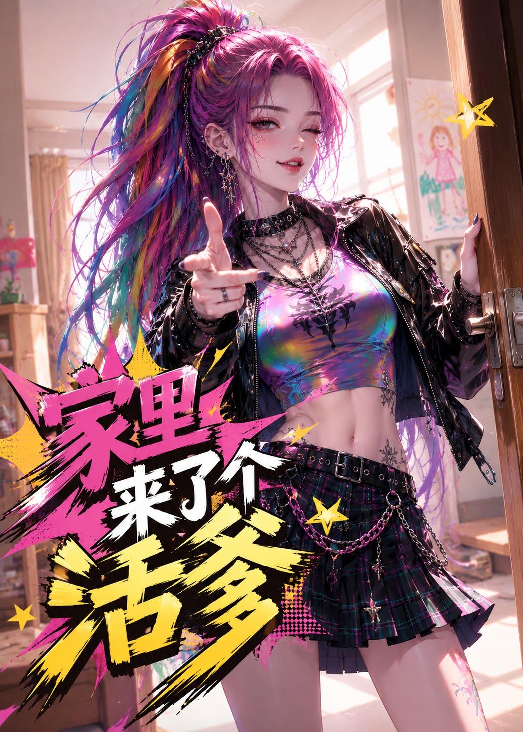 家里来了个活爹