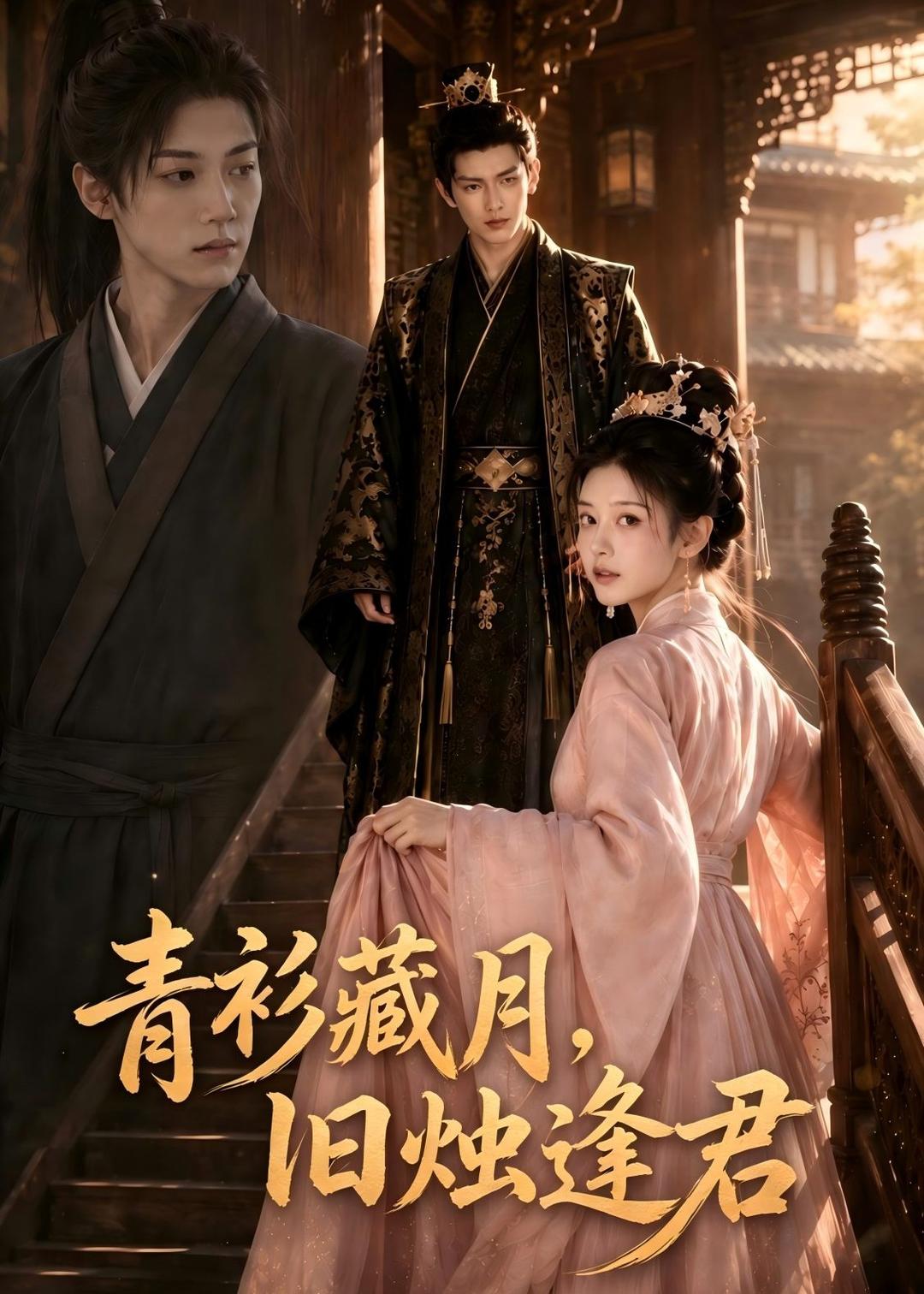 青衫藏月，旧烛逢君
