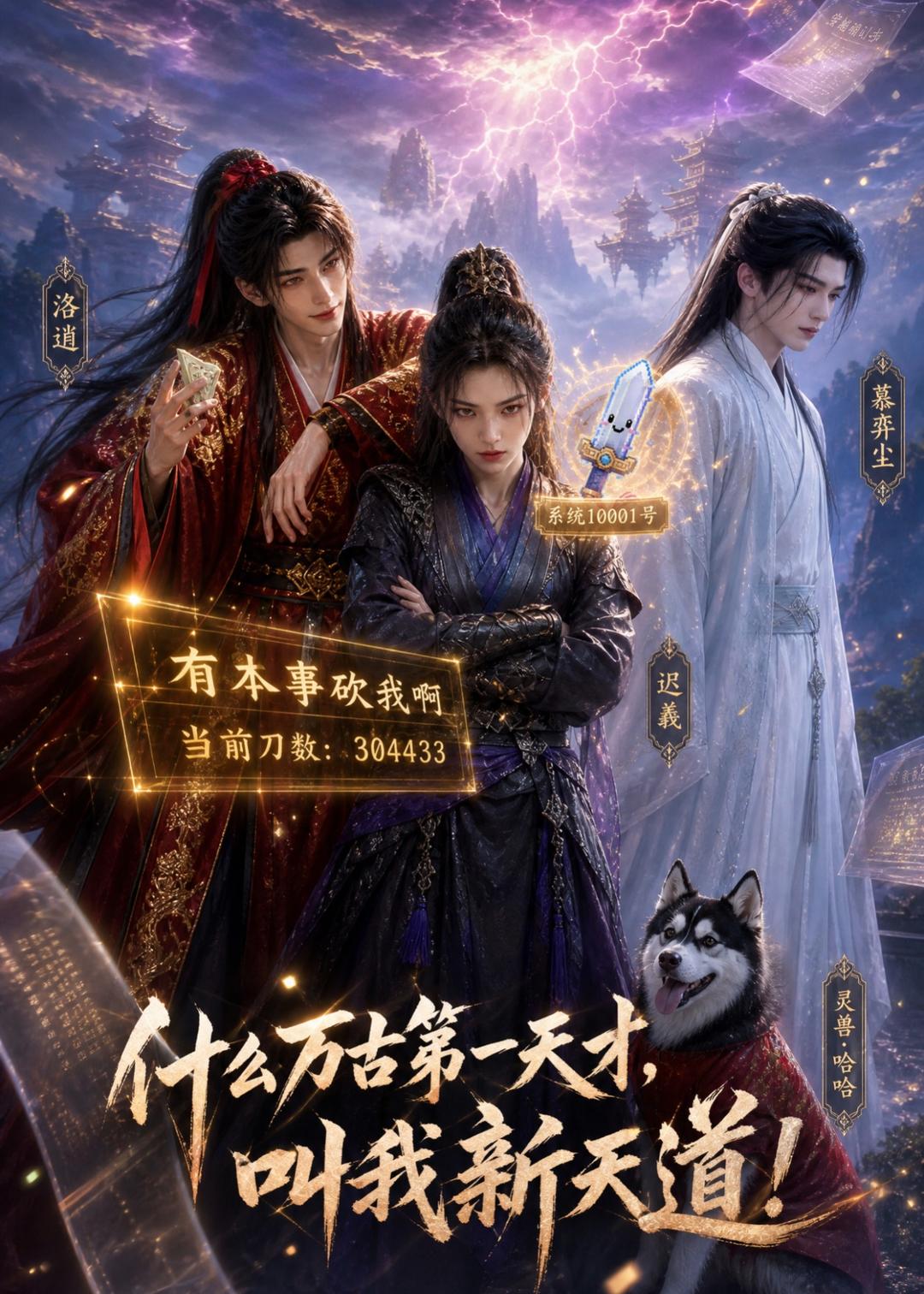 什么万古第一天才，叫我新天道！