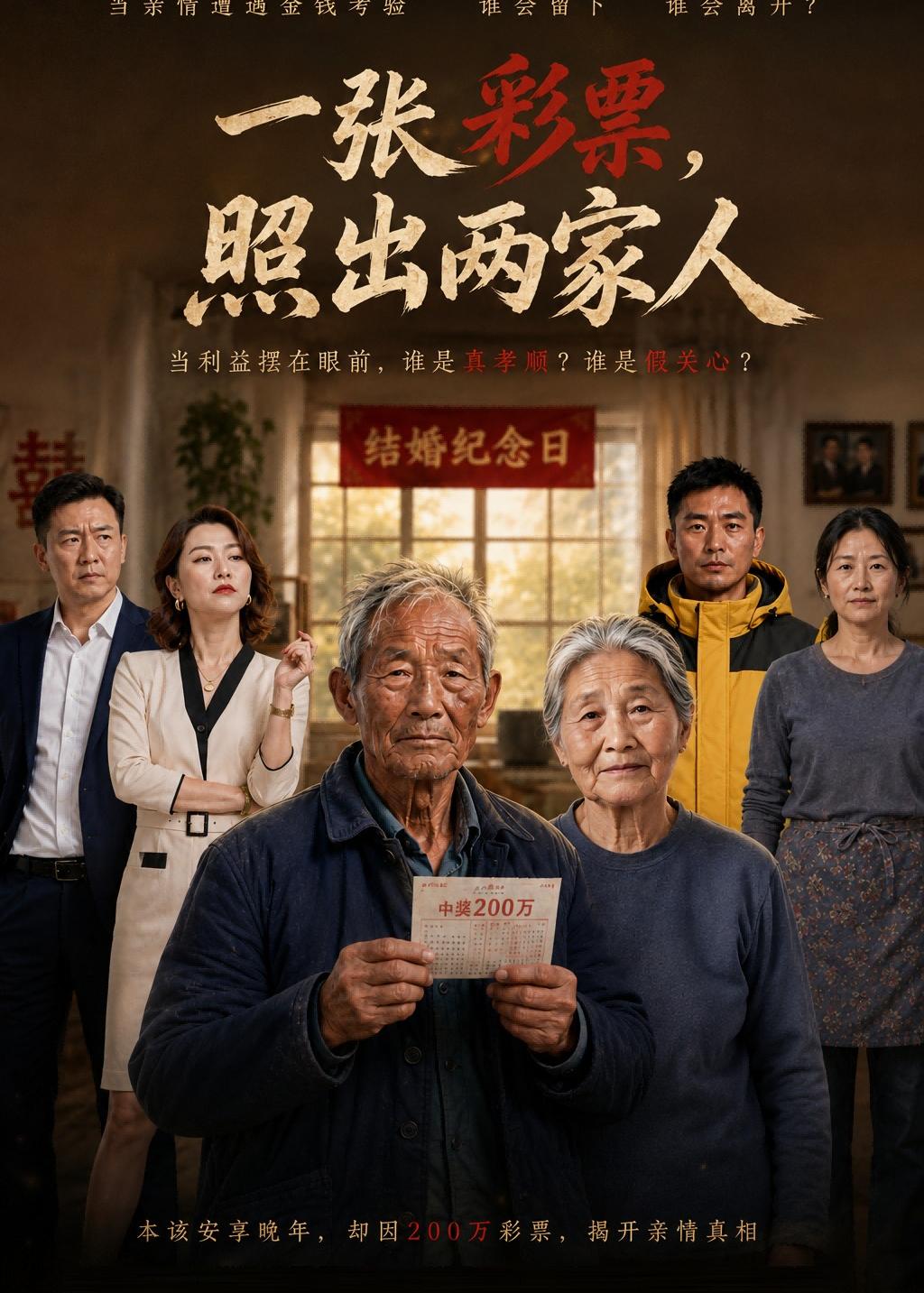 一张彩票，照出两家人