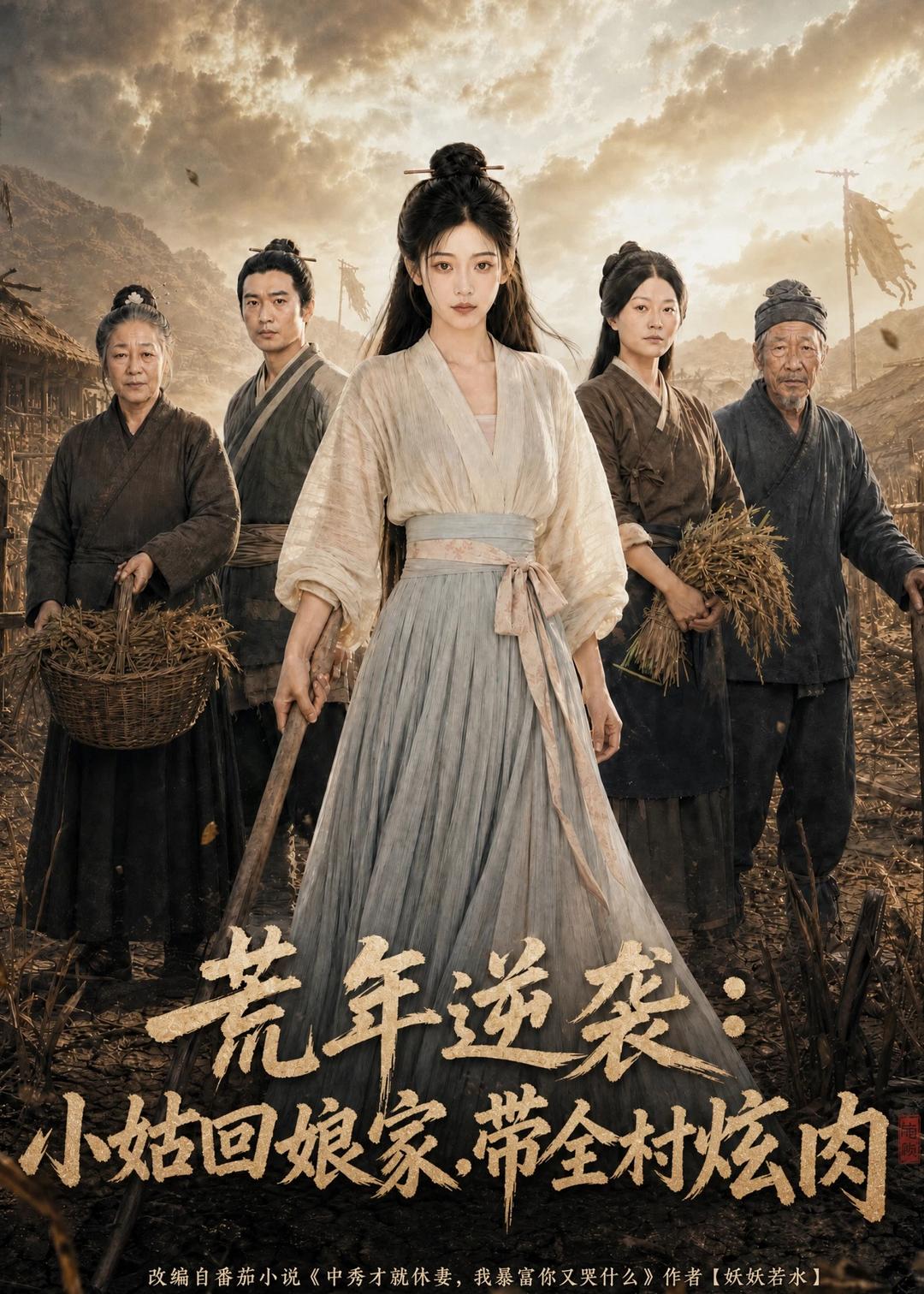 荒年逆袭：小姑回娘家，带全村炫肉