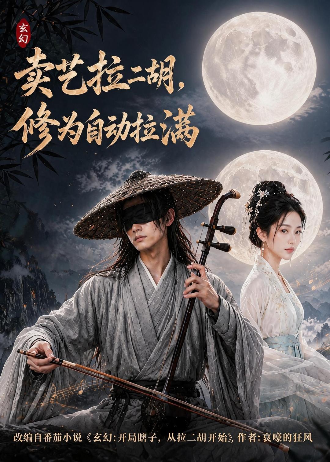 卖艺拉二胡，修为自动拉满