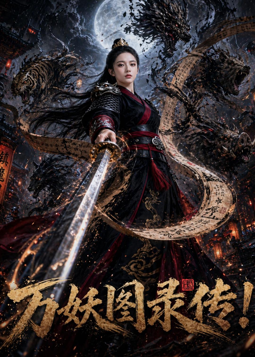 万妖图录传！