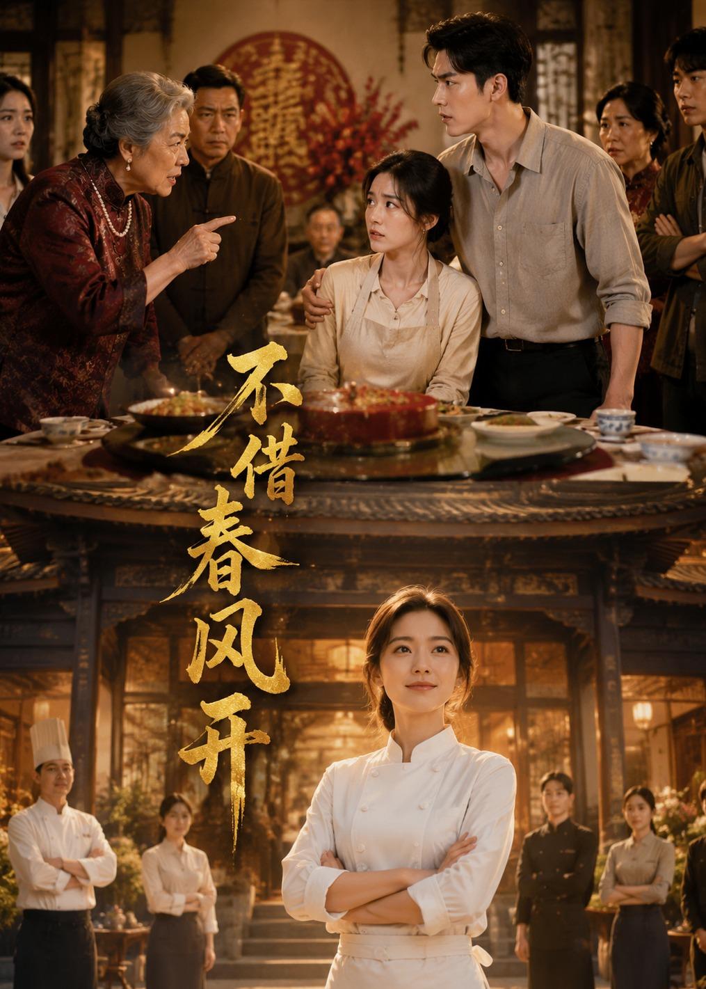 不借春风开