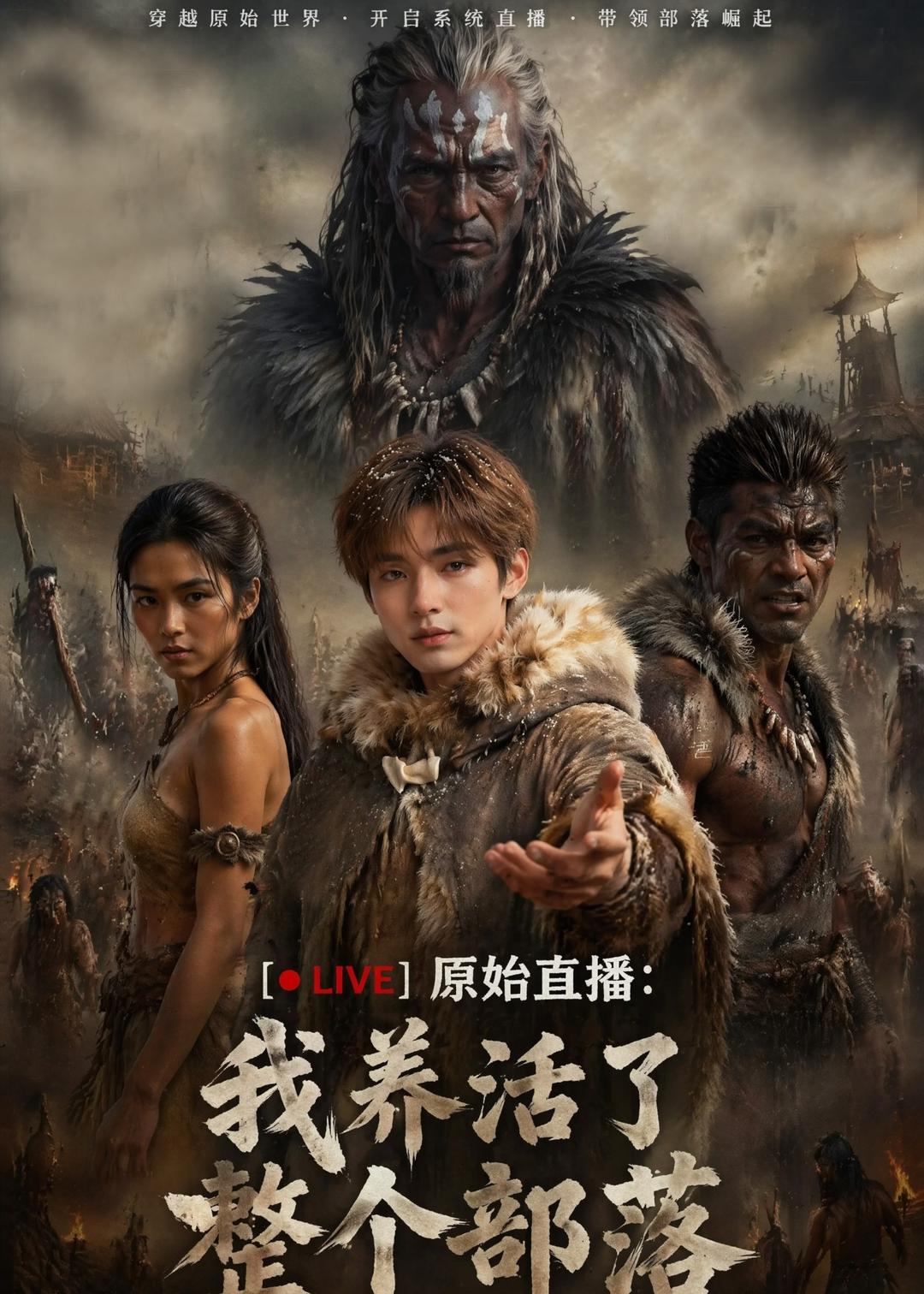 原始直播：我养活了整个部落