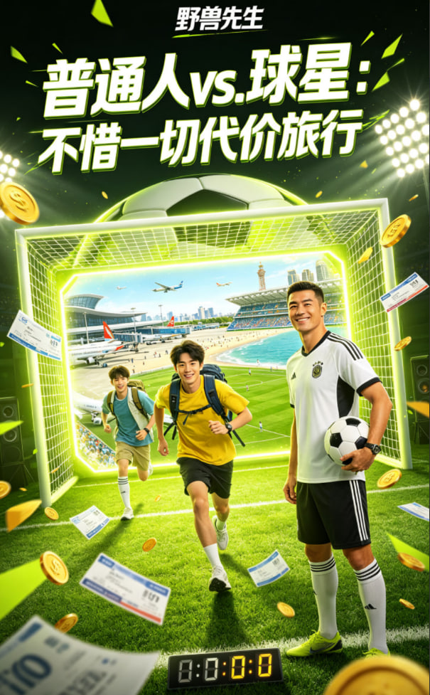 普通人vs.球星：不惜一切代价旅行