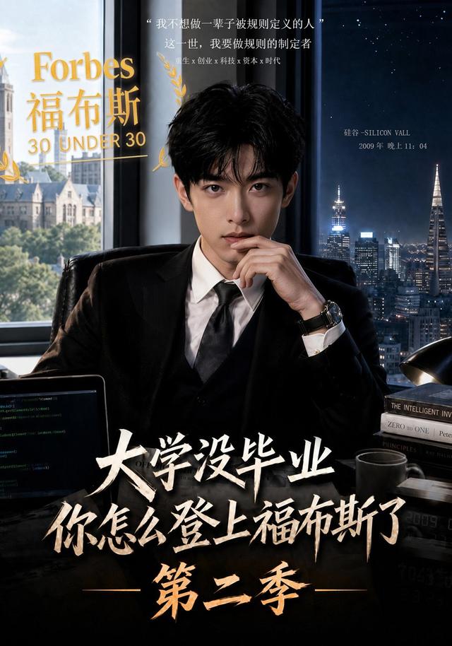 大学没毕业，你怎么登上福布斯了第二季
