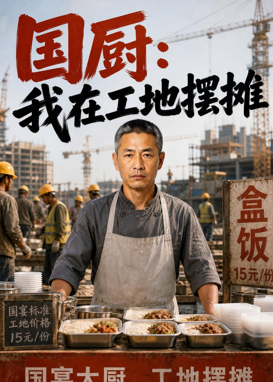 国厨：我在工地摆摊
