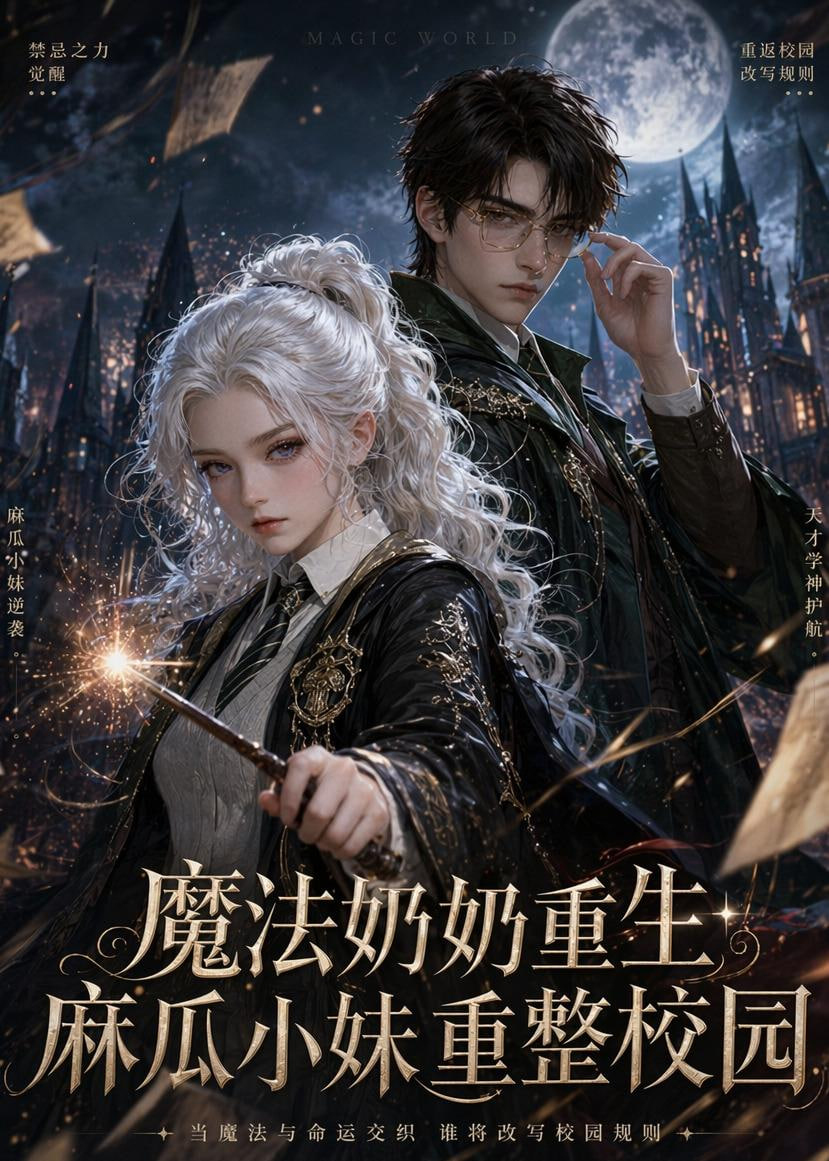 魔法奶奶重生，麻瓜小妹重整校园