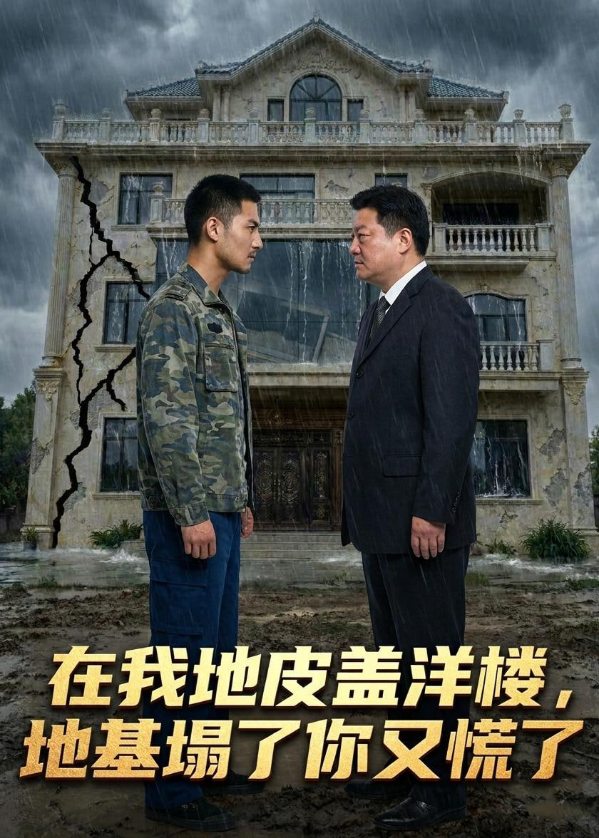 在我地皮盖洋楼地基塌了你又慌了