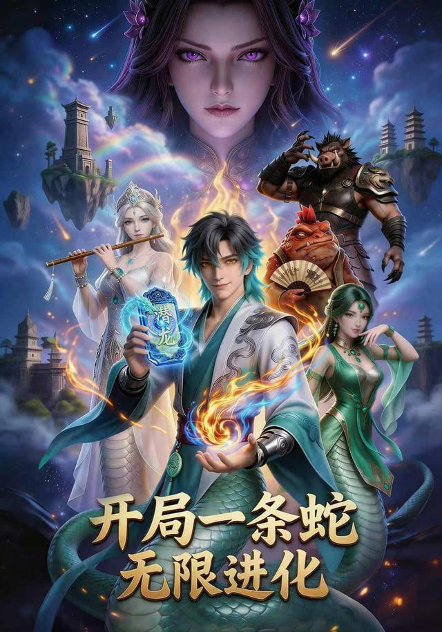 开局一条蛇，无限进化