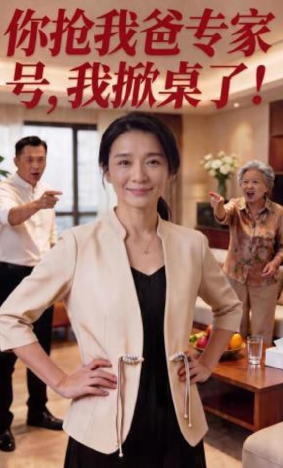 你抢我爸专家号，我掀桌了!