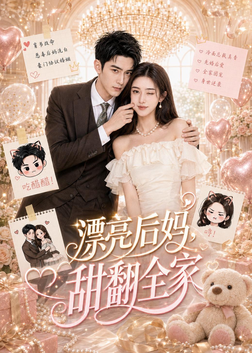 漂亮后妈，甜翻全家